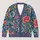 Colorful Folk Floral Blooms for Everyday Layering and Creative Weekend Style All-over Print Knitted Cardigan - 1