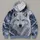 White Wolf Winter Forest Scene for Cozy Outdoor Adventures and Everyday Wear All-over Print Hoodie (Lightweight) - 4