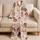 Blush Moon Girl Folklore Floral Sleepwear For Cozy Ramadan Nights, Giftable Ages 8-12 Satin Pajamas Set - 5