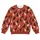Seated Cat Folk Motifs for Cozy Autumn Outings and Everyday Cat Lovers All-over Print Knitted Sweater - 4