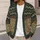Rust Floral And Teal Chevron Motifs For Cozy Autumn Layering And Everyday Wear For Her All-over Print Knitted Cardigan - 5