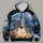 Space Shuttle Launch Over Earth for Stargazing, Science Fairs, and Everyday Adventure All-over Print Hoodie (Lightweight) - 4