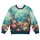 Aurora Wildflower Color For Cozy Winter Days And Artistic Everyday Wear All-over Print Knitted Sweater - 4
