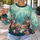 Aurora Wildflower Color For Cozy Winter Days And Artistic Everyday Wear All-over Print Knitted Sweater - 5