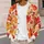 Autumn Maple Leaves in Warm Tones for Cozy Everyday Layering and Nature Lovers All-over Print Knitted Cardigan - 5