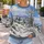 Snowy Countryside Cottages and Sheep for Cozy Winter Walks and Peaceful Rural Getaways All-over Print Knitted Sweater - 5