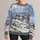 Snowy Countryside Cottages and Sheep for Cozy Winter Walks and Peaceful Rural Getaways All-over Print Knitted Sweater - 1