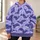 Cute Purple Whale Motif For Playful Everyday Style And Ocean Lovers All-over Print Hoodie (Lightweight) - 6
