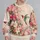 Hummingbird Among Pink Blossoms for Spring Garden Lovers and Nature Enthusiasts Everywhere All-over Print Knitted Sweater - 2