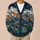 Cosmic Mountain Landscape For Relaxed Layering And Stargazing Weekends For Women All-over Print Knitted Cardigan - 6