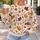 Warm Autumn Maple Leaves for Cozy Fall Outings and Everyday Nature-Lover Style All-over Print Knitted Sweater - 5