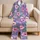 Hibiscus Bloom Tropical Resort Sleepwear For Vacations, Beach Weekends, And Getaways Satin Pajamas Set - 5