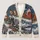 Santa Sleigh Snowy Woodland Flowers For Cozy Holiday Layering Gift For Women All-over Print Knitted Cardigan - 1