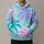Pastel Palm Tree Silhouettes for Relaxed Tropical Getaways and Everyday Escapes All-over Print Hoodie (Lightweight) - 1