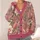 Pink Tulip And Orchid Botanical Garden For Everyday Spring Layering And City Strolls All-over Print Knitted Cardigan - 4