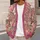 Pink Tulip And Orchid Botanical Garden For Everyday Spring Layering And City Strolls All-over Print Knitted Cardigan - 5