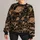 Quirky Brown Cartoon Faces for Casual Streetwear and Creative Everyday Style All-over Print Knitted Sweater - 1