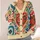 Colorful Folk Heart Floral Motifs for Everyday Layering, Romantic Casual Style for Women All-over Print Knitted Cardigan - 4