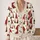 Whimsical Bearded Gnome Figures for Cozy Holiday Gatherings and Casual Everyday Style All-over Print Knitted Cardigan - 2