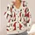 Whimsical Bearded Gnome Figures for Cozy Holiday Gatherings and Casual Everyday Style All-over Print Knitted Cardigan - 4