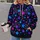 Purple Blue And Pink Stars For Everyday Streetwear And Casual Outings All-over Print Hoodie (Lightweight) - 2
