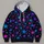 Purple Blue And Pink Stars For Everyday Streetwear And Casual Outings All-over Print Hoodie (Lightweight) - 4