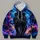 Black Panther Nebula Scene For Bold Streetwear And Cosmic Style Enthusiasts All-over Print Hoodie (Lightweight) - 4