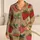 Khaki Strawberry Motif for Summer Lounging, Beach Days, Weekend Trips, and Gifts for Her Satin Pajamas Set - 1