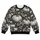 Monochrome Pumpkin Field for Crisp Autumn Outings and Relaxed Everyday Streetwear Style All-over Print Knitted Sweater - 4