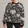 Monochrome Pumpkin Field for Crisp Autumn Outings and Relaxed Everyday Streetwear Style All-over Print Knitted Sweater - 1