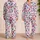 Heart And Leopard Spot Cozy Lounge Style For Sleepovers, Vacations, And Gift Giving Satin Pajamas Set - 2