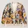 Playful Cartoon Dogs in Colorful Outfits for Casual Everyday Layering, Dog Lovers Style All-over Print Knitted Cardigan - 1