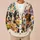 Playful Cartoon Dogs in Colorful Outfits for Casual Everyday Layering, Dog Lovers Style All-over Print Knitted Cardigan - 6