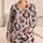 Blush Leopard Motif For Cozy Evenings, Relaxed Mornings, And Gift Giving For Her Satin Pajamas Set - 1