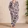 Blush Leopard Motif For Cozy Evenings, Relaxed Mornings, And Gift Giving For Her Satin Pajamas Set - 4