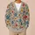 Colorful Wildflower Blossoms For Casual Elegance And Everyday Layering, Women’s Style All-over Print Knitted Cardigan - 6