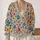 Colorful Wildflower Blossoms For Casual Elegance And Everyday Layering, Women’s Style All-over Print Knitted Cardigan - 2