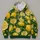 Lemon Slice and Green Leaf Motifs for Fresh Casual Summer Weekend Streetwear Style All-over Print Hoodie (Lightweight) - 4