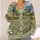 Countryside Daisy Meadow Scene for Relaxed Cottagecore Layering, Women's Everyday Style All-over Print Knitted Cardigan - 4