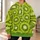 Lime Green Kiwi Slice Motif For Fresh Everyday Street Style Wear All-over Print Hoodie (Lightweight) - 6