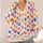 Multicolor Heart Motifs for Cheerful Layering and Everyday Spring Style for Women All-over Print Knitted Cardigan - 4