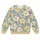 Oversized Cream Wildflowers and Blue Botanicals for Relaxed Springtime Everyday Style All-over Print Knitted Sweater - 4