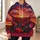 Crimson Tulip Sunset Field for Evening Outings and Bold Nature Lovers Who Love Color All-over Print Hoodie (Lightweight) - 6