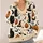 Black Cat Pumpkin Halloween Witch Hat Bats Moon Spooky Fall Party Outfit For Women All-over Print Knitted Cardigan - 4