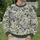 Blue Garden Blossoms And Sage Leaves For Relaxed Cottagecore Everyday Style All-over Print Knitted Sweater - 6
