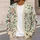 Vintage Animal Menagerie for Casual Park Days and Eclectic Everyday Layering Style All-over Print Knitted Cardigan - 5