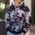 Colorful Gothic Plush Bear Collage for Everyday Streetwear and Creative Casual Outings All-over Print Hoodie (Lightweight) - 5