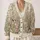 Butterflies And Wildflowers For Relaxed Everyday Layering, Nature-Loving Women’s Style All-over Print Knitted Cardigan - 2