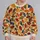 Colorful Autumn Leaves for Cozy Fall Outings and Nature-Loving Everyday Wear All-over Print Knitted Sweater - 2