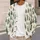 Watercolor Pine Tree Woodland Style for Cozy Winter Layering Women and Nature Lovers All-over Print Knitted Cardigan - 5